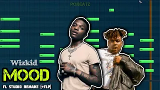 Wizkid ft. Buju - MOOD | REMAKE + Tutorial | FL Studio