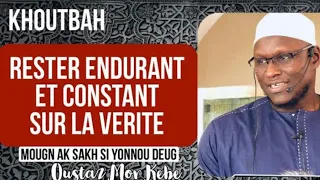 URGENT OUSTAZ MOR KÉBÉ H.A IlEXTRAIT KHOUTBA SAX CIDEUGG AK MOUGN THI DEUGG