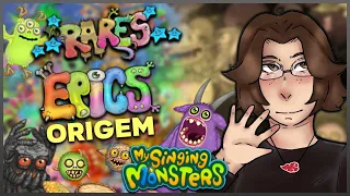 QUAL É A ORIGEM DOS MONSTROS RAROS E ÉPICOS? | My Singing Monsters