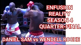 Daniel Sam vs Wendell Roche Enfusion reality tournament quarter-final fight