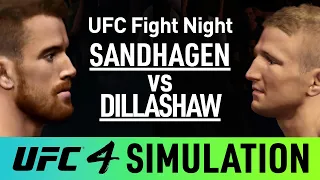 UFC Fight Night - TJ Dillashaw vs Cory Sandhagen - EA Sports UFC 4 Simulation (CPU vs CPU)