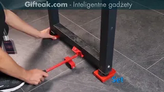 GIFTEAK ® - ZESTAW DO PRZESUWANIA I TRANSPORTU - DO 150 KG