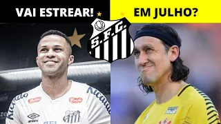 SERGINHO ESTREIA CONTRA O AMAZONAS | CÁSSIO PODE PINTAR NO SANTOS?