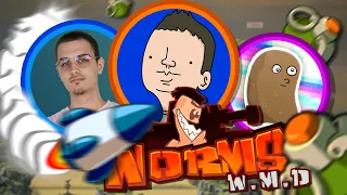 VOD // Worms W.M.D - Terracid, Hugo, Potatoz, Flygoow, Locaro