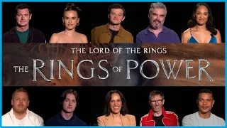 THE LORD OF THE RINGS: Backstage with THE RINGS OF POWER Cast | Season 1