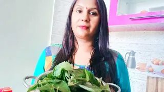 How To Cut Spinach(Chaulai) in food processor | Usha food processor#shorts