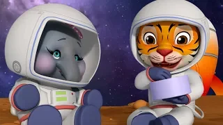 Eradu Dhairyasali Astronauts Kathe | Kannada Stories for Kids | Infobells