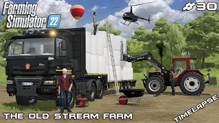 Selling 50 GRASS SILAGE bales with TATRA | The Old Stream Farm | Farming Simulator 22 | Episode 30