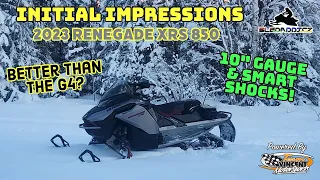 2023 Ski-Doo Renegade X-RS 850 Initial Impressions After 1400kms | Is It Better Then The Gen4?