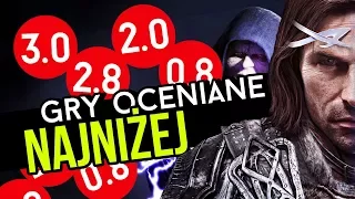 4 NAJNIŻEJ oceniane gry, które nie zasłużyły na 0/10