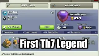 "Synthe" First Th7 Reached Legend League 🔥❤