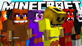 Minecraft: How to Get ALL FNAF Characters & Animatronics