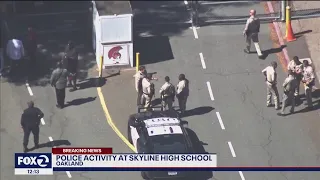 1 in custody after shooting at Oakland high school