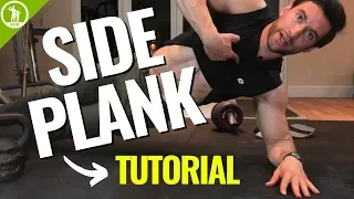 Side Plank Tutorial — (OBLIQUE WORKOUT FOR BEGINNERS)