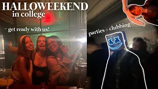 COLLEGE HALLOWEEKEND 2021 | get ready and party with us