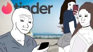 Wojak tries Tinder