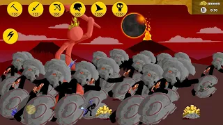 X9999 STONE GIANT VS X9999 BOSS FINAL BOSS GIANT | STICK WAR LEGACY MOD VIP | KINGSTICK777