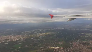 18/11/2021 Volo Napoli Palermo, decollo dall'aeroporto di Napoli.