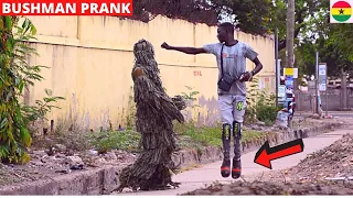 BUSHMAN IN TROUBLE! That Was Close! Bushman Prank #61