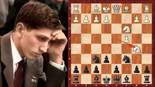 Amazing Chess Game : Bobby Fischer: Dr. Anthony Saidy vs Bobby Fischer - English Opening