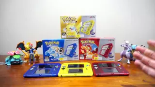 Nintendo Pokemon 2DS Yellow, Red & Blue (Special Edition, Pokemon 20)