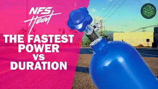 NOS Power vs NOS Duration | Need for Speed Heat's Best NOS Auxiliary To Use