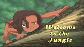 PS1 TARZAN Level 1 Welcome to the Jungle