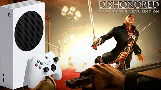 Dishonored Definitive Edition Xbox Series S FPS Boost 60 FPS