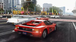 GTA 5 Car Pack 2021 Gameplay (200+ Cars) ► GTA V Real LA Traffic Car Pack Free-Roam