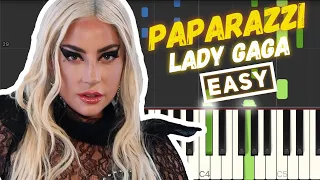 Lady Gaga - Paparazzi Piano Tutorial [EASY] - How to Play Piano for Beginners