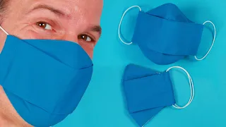 How to SEW a Medical FACE MASK - Face Mask Cover