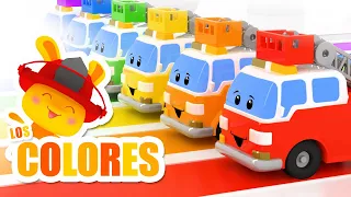 👩‍🚒¡NUEVO! Aprende los colores con Camiones de Bomberos | Titounis