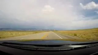 driving from salt lake city utah to moab timelapse