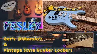 Fesley Amazon  Electric Guitar  Gets DiMarzio Pickups & Guyker locking Tuners