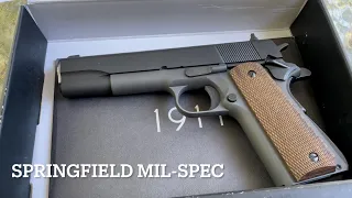 SPRINGFIELD MIL-SPEC /comparison to a REAL M1911A1