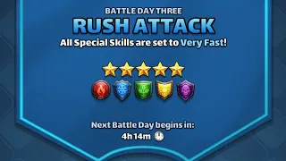 Empires & Puzzles: 5* RT - Rush Attack - all colors - day 3!