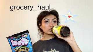 asmr / grocery haul