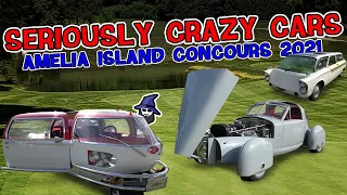 Crazy vintage concept cars at the 2021 Amelia Island Concours d'Elegance! CAR WIZARD is in awe!