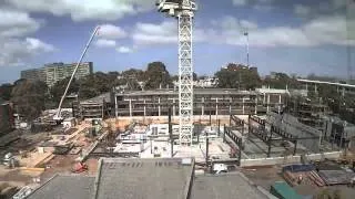 Construction of the Green Chemical Futures building