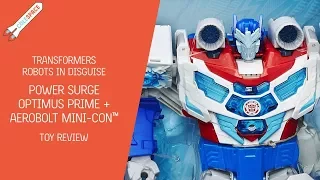 Optimus Prime + Aerobolt Mini-con Toy Review