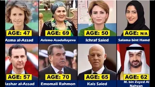 AGE Comparison: Muslim World Leaders andTheir Wives || viral || YouTube
