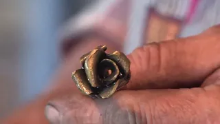 Blacksmithing an Iron Rose