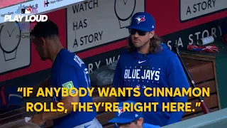 Reds' Will Benson and Blue Jays' Kevin Gausman are COMEDY GOLD while MIC'D UP! | Play Loud