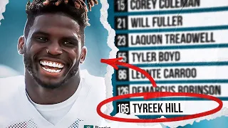 Who Were The 17 WRs Drafted BEFORE Tyreek Hill?