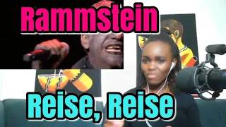 African Girl Reaction To Rammstein - Reise, Reise (Live at Hellfest 2016)