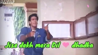 Jise dekh mera ❤️ Dil dhadka || Ajay devgan whatsapp status || Phool aur kante