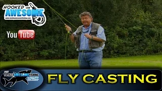 HOW TO FLY CAST! Beginners Casting Tips - by TAFishing Show