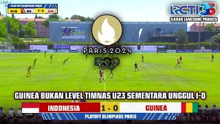🔴LIVE RCTI - INDONESIA VS GUINEA | SERASA LAWAN TIM TARKAM • TIMNAS U23 UNGGUL 1-0 LAGA PLAY OFF