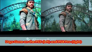 Days Gone on PS5 vs on PS4 Pro - Comparison