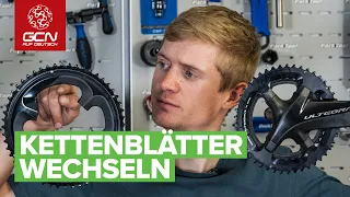 Kettenblatt wechseln - so gehts! | Shimano, Campagnolo oder SRAM Kurbeln